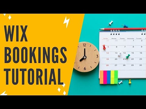 WIX BOOKINGS: Wix Bookings Tutorial On Wix Calendar Booking (Setup Bookings on Your Wix Website)