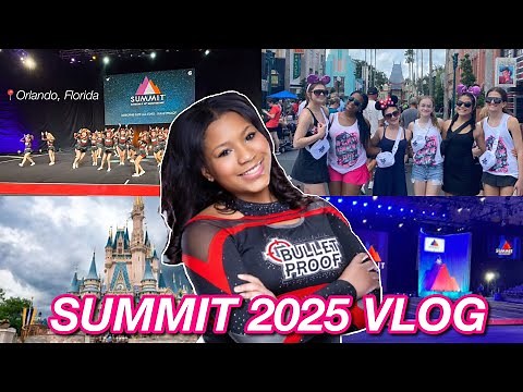 SUMMIT 2025 CHEER COMPETITION VLOG IN DISNEY | Aleyna