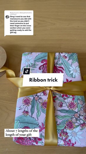 Creative Ribbon Trick for Gift Wrapping | Ribbon Technique Tutorial