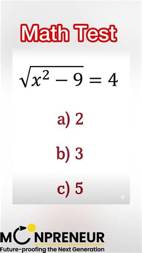 Solve this math problem using brain not pen #maths #students #moonpreneur