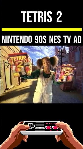 Tetris 2 '90s NINTENDO TV AD #oldtvcommercials #retrogaming #nes #nintendo #retro #gaming #90s