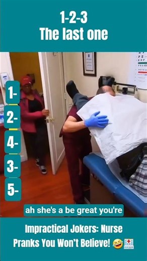 Impractical Jokers: Nurse Pranks You Won’t Believe! 🤣🏥 #funny #laugher #comedyshow #viral #comedy