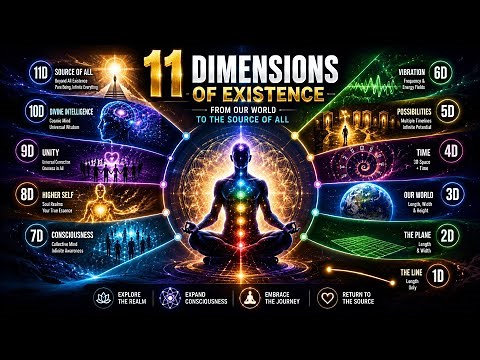 11 Dimensions Explained - Dimensions Explained - 11 Dimensions - Higher Dimensions - Dimensions