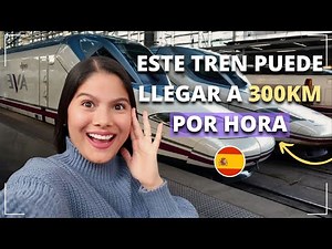 This is what it's like to travel by AVE: a high-speed train in Spain 🚄 🇪🇸