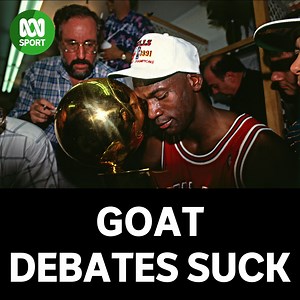 🐐 GOAT debates suck...agree or disagree? 📰 Full sport coverage: http://bit.ly/abcsport 📩 Subscribe to our newsletter: https://bit.ly/ABCSPORTnewsletter | ABC Sport