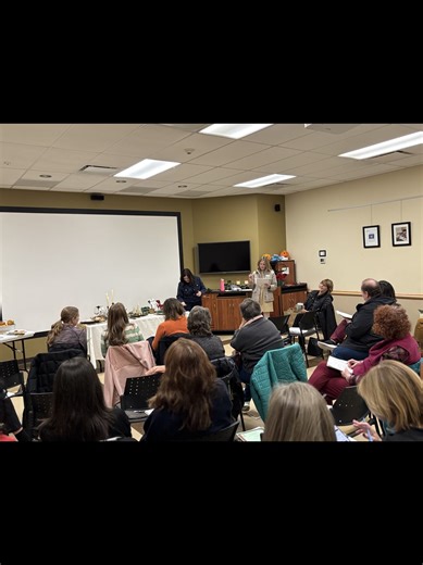 A big thank-you to Pottery Barn Design Manager Lori Capuano and Maureen for getting us into the holiday spirit with their fun and festive holiday tablescapes demonstration! So many creative ideas to make our tables warm, welcoming, and beautiful this season. We can't wait to set the table! #LibraryEvents #HolidayInspiration #Tablescapes #PotteryBarn #CommunityCreativity | PATTERSON LIBRARY