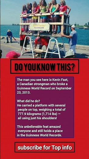 The Man Who Lifted 777 kg on His Shoulders – Guinness World Record