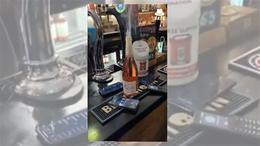 Champagne Bottle Exploded Due to 5G Phone Radiation?
