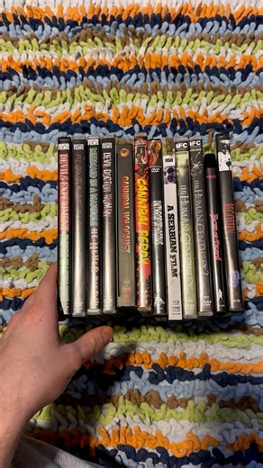 Extreme Horror Collection || #disturbing #extremehorror #dvdcollection #dvds #blurays