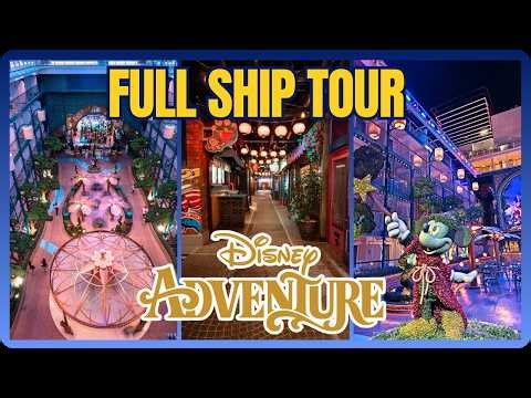 Inside Disney's BIGGEST cruise ship! | Disney Adventure Tour