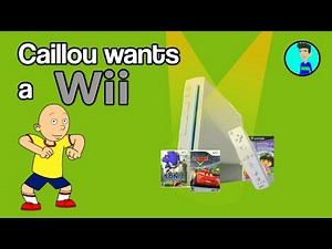 Caillou Steals A Wii Console From GameStop Without Paying & Gets Arrested/Grounded/Punishment Day