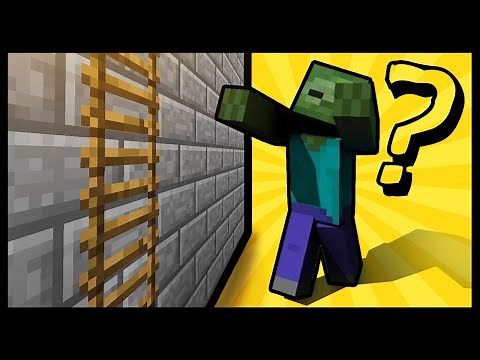 Can Zombies Climb Up Ladders In Minecraft?
