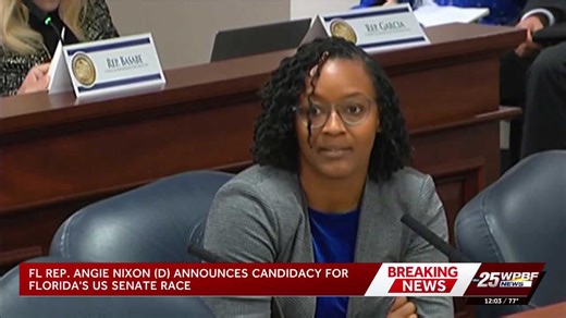 Angie Nixon announces run for Florida's US Senate seat