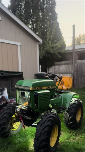Baby John Deere Mud Mower Build