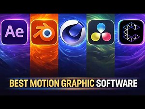 10 Best Motion Graphics Software in 2026!