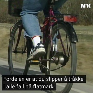 325K views · 1.6K reactions | Møt elsykkelens fjerne slektning: propellsykkelen  Ifølge ny forskning får elsyklister like mye trening som vanlige syklister. Les mer her: https://www.nrk.no/ho/ny-studie_-elsyklister-sykler-mer-enn-vanlige-syklister-1.14657448 | NRK | Facebook