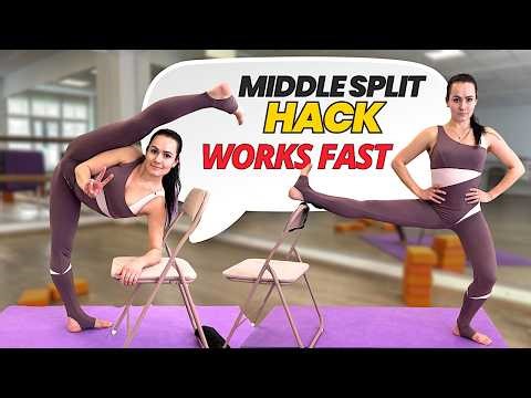 Difficult Split Made Easy | 2-Min Simple Stretch Routine for Fast Flexibility (4K)