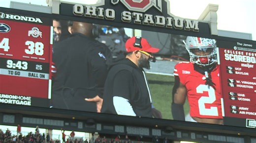 I guess they couldn't resist .. up 38-14, Ohio State Football used a break in the action to troll their former DC Jim Knowles. I caught the tail end as they cut back and forth from Knowles in the booth (chorus of boos) to field level and current DC Matt Patricia (loud cheers) Nittany Game Week | Todd Sadowski FOX43