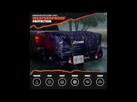 Mockins 60"x30" Folding Cargo Hitch Carrier Review | 500Lbs Capacity + Trailer Bag