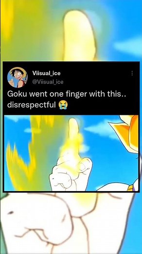 Goku effortlessly deflects trunks's sword attacks 💀