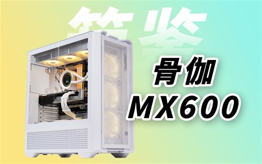 【圳】499ATX机箱，我要的它基本都有—骨伽MX600乘风