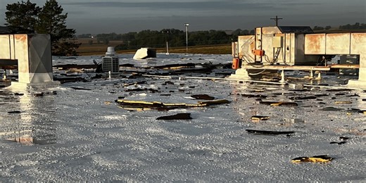 Meade High School cancels classes due to extensive storm damage