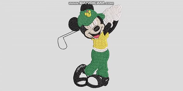 Mickey Mouse Golf Tournament Machine Embroidery File, Disney Golf (instant Download) - Etsy