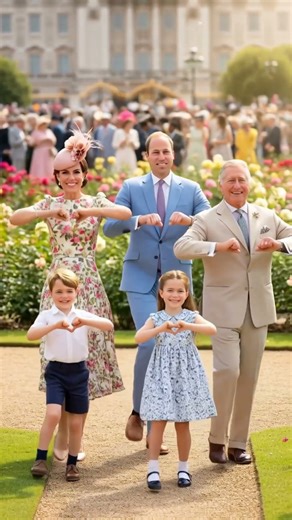 Prince William Family dance to Entertain King Charles #royalfamily #princelouis #princewilliam