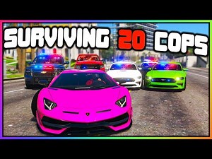GTA 5 Roleplay - SURVIVING 20 ATTACKING COPS | RedlineRP