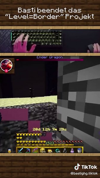 Exploring the End Border in Minecraft with bastighg