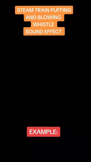 Steam Train Puffing and Whistle Sound Effect