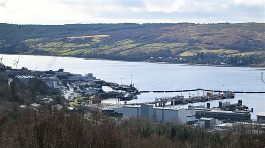 Two arrested after attempt to enter Faslane