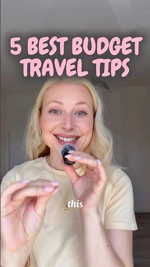 5 Budget travel hacks☺️ #travelhacks #travelsmart