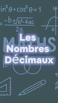 Les nombres décimaux