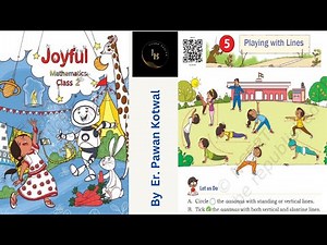 NCERT Explanation and Solutions: Playing with Lines Video Lecture | Mathematics for Class 2 (Joyful-Mathematics)