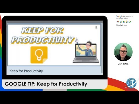Google Keep for Productivity