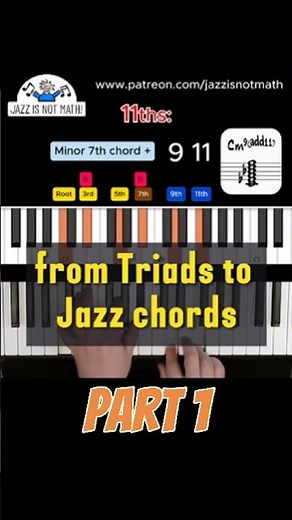 From Triads to Jazz Chords - Part 1