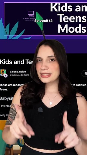 julia on Instagram: "esses são os melhores mods pra crianças e adolescentes no the sims 4, que com certeza vão deixar sua gameplay muito mais divertida nessas fases da vida! ✨ #thesims #thesims4 #modsthesims4 #gamer"