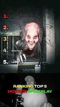 RANKING TOP 5 SCARIEST HORROR GAMEPLAYS! 💀
