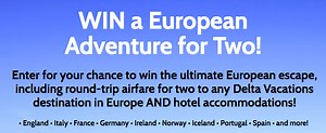 Win A Trip For Two To Europe From Delta Sky Magazine