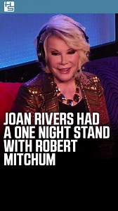 Joan Rivers joked about the one-night stand she had with Robert Mitchum while chatting with Howard in 2012. | The Howard Stern Show