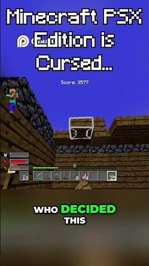 Mojang Added Vertical Slabs to Minecraft... #cavedweller #minecraft #gaming #creepy #memes #epic