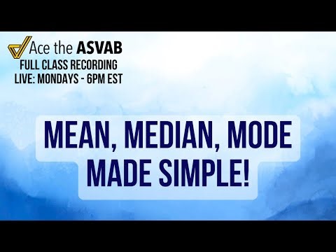 ASVAB Arithmetic Reasoning: Mean, Median, Mode & Perimeter Word Problems Explained!