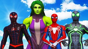 69K views · 907 reactions | Spiderman & PS4 Spider-Man Big Time & Spider-Man Miles Morales Vs She-Hulk #KjraGaming #SKGaming #DMProduction #WaterRagdolls #GTA | Kjragaming | Facebook