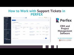 Perfex Support Ticketing section | Perfex CRM | Small Business Management Software | Helpdesk