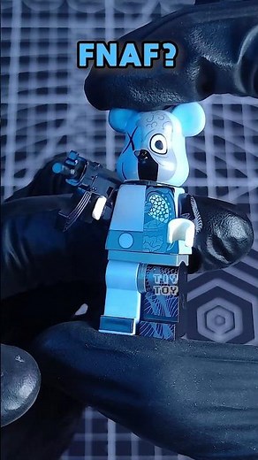 💸 NEW FNAF Character? $1 Scary Bear Minifigure Review #shorts