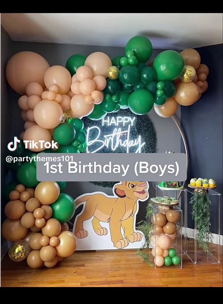 Lion King 1st Birthday Theme Ideas