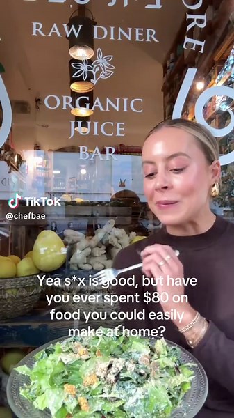 Like, there isn't a price tag for #guthealth. #chefbae | food