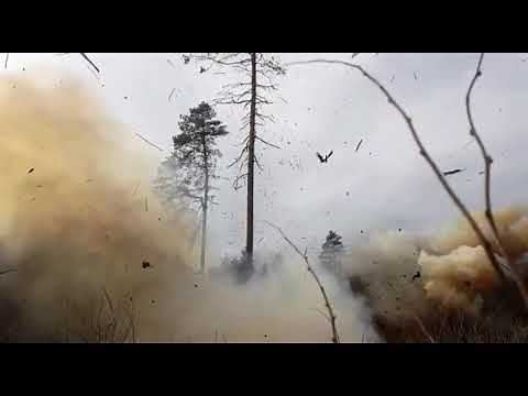 10 kg Ammonal (AN + AL; Ammonium Nitrate + Aluminium) Explosion