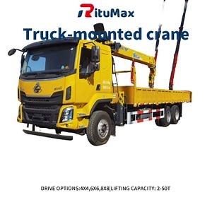 [Hot Item] Dongfeng 4× 2 10ton Extended Reach Boom Crane with 18m Working Height for Variable Ground Stability